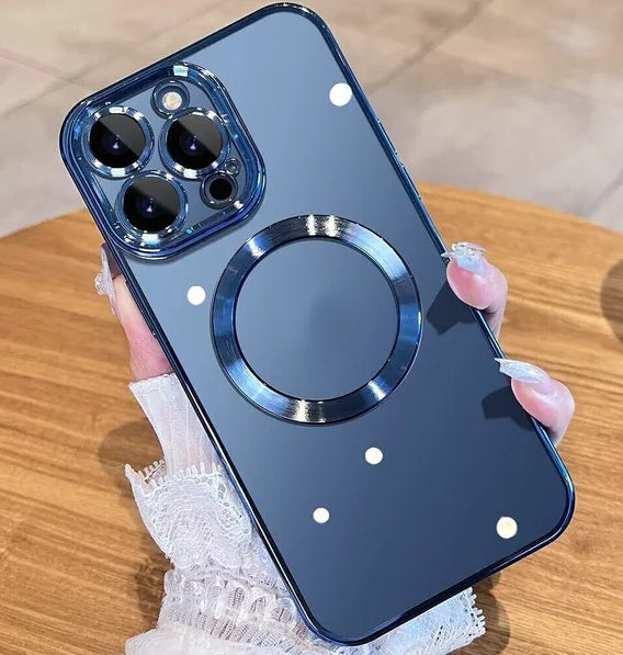 MagSafe Case – iPhone 14 / 13 Pro Max (Magnetic + Lens Protection)