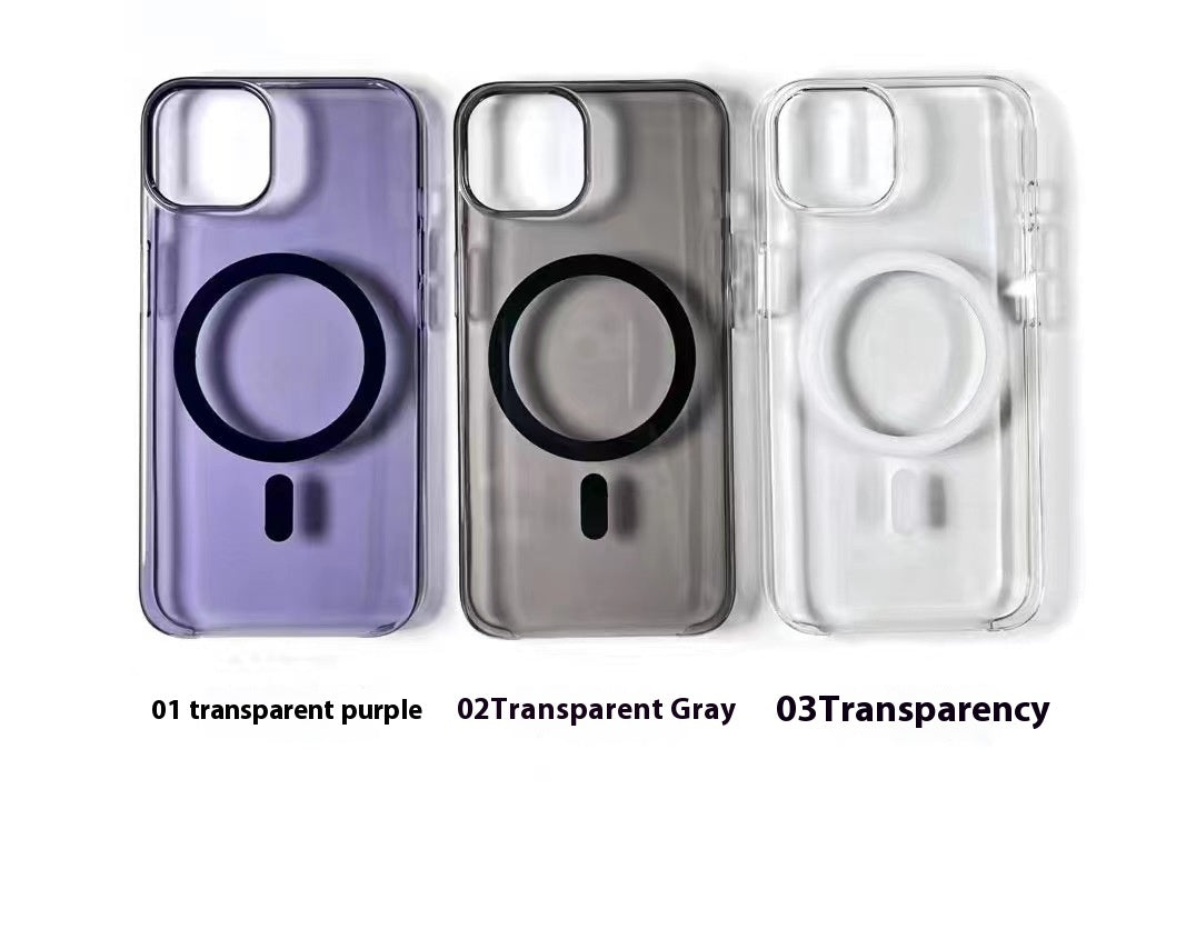 Transparent Magnetic Case – Shockproof | Compatibil MagSafe