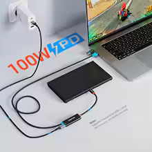 Cablu USB-C la Lightning Premium 2m - Împletit, Încărcare Rapidă iPhone