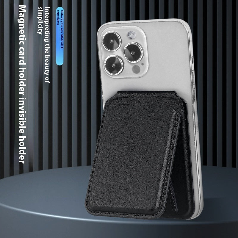 MagSafe Wallet for iPhone - Magnetic Leather Card Holder