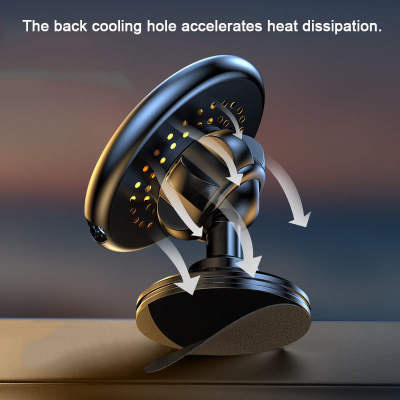 15W MagSafe Magnetic Car Charger – Fast Wireless Charging for iPhone